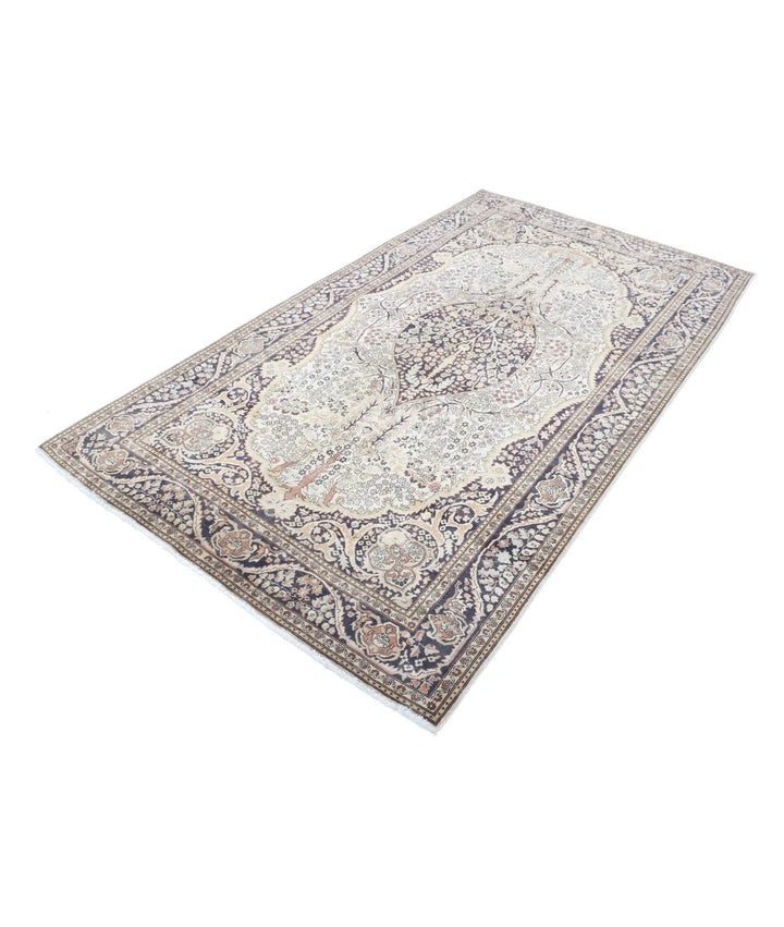 Persian Tabriz Rug 4' 6" x 8' 0" Hand-Knotted | No. AT49432