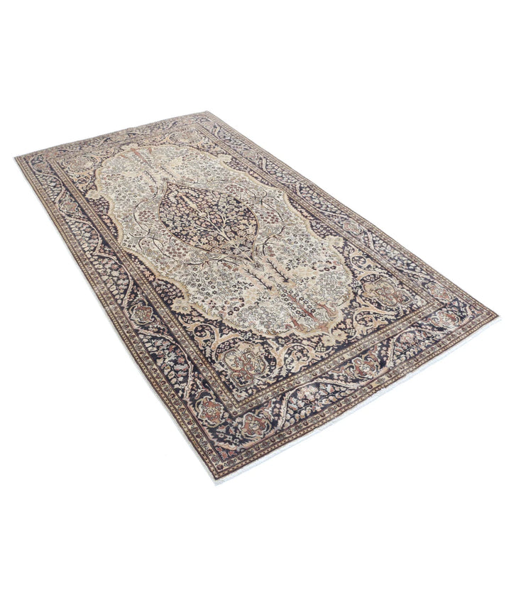 Persian Tabriz Rug 4' 6" x 8' 0" Hand-Knotted | No. AT49432
