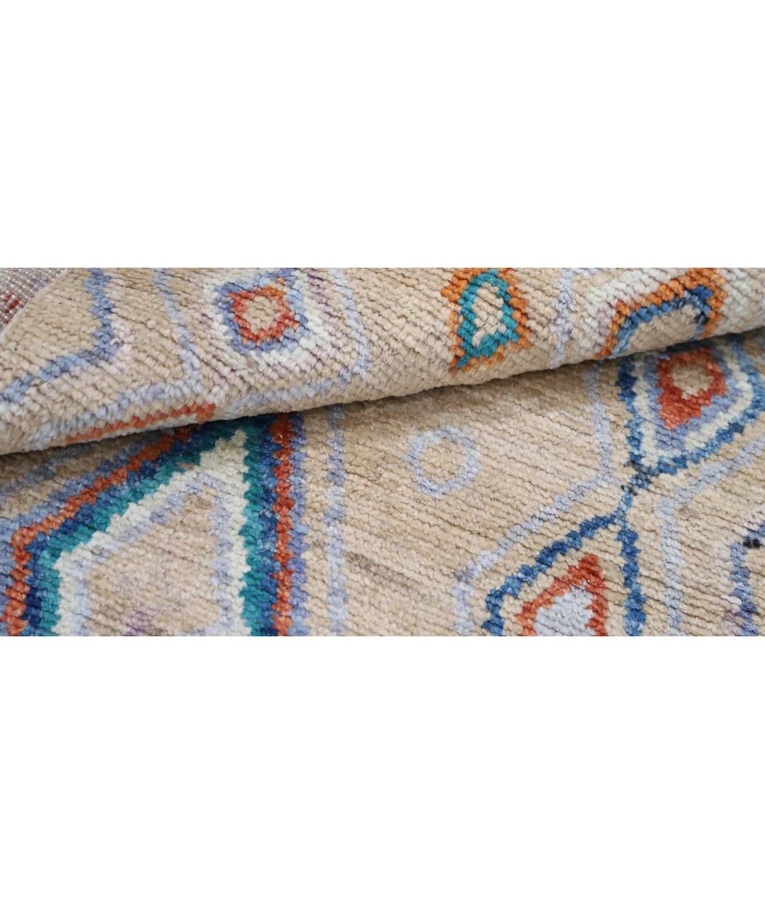 Afghan Oriental Rug 2' 8" x 4' 11" Hand-Knotted | No. AT49443