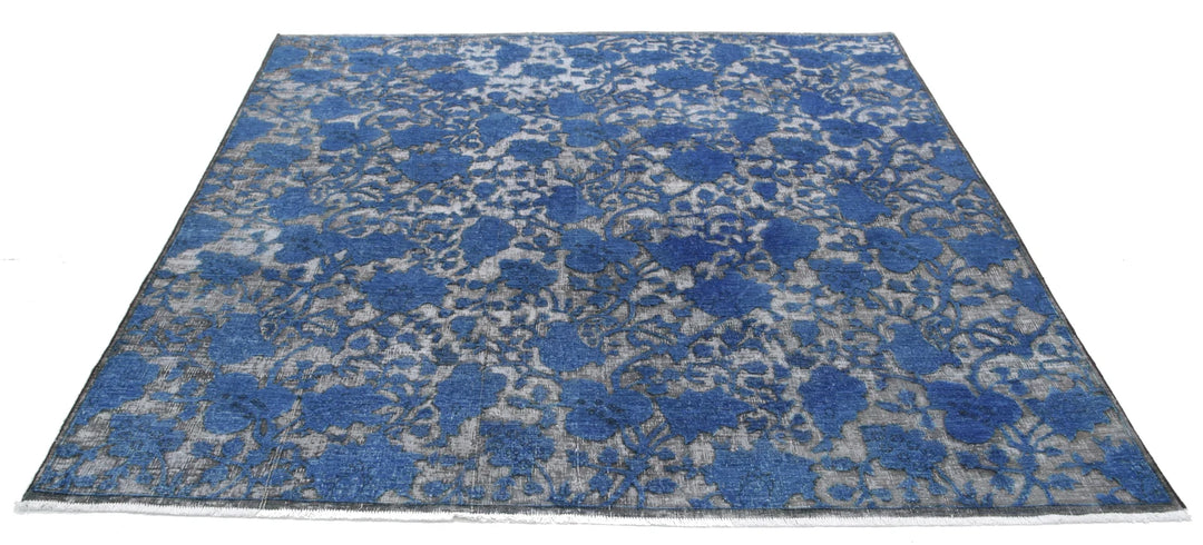 Afghan Oriental Rug 6'5" x 6'4" Hand-Knotted | No. AT49679