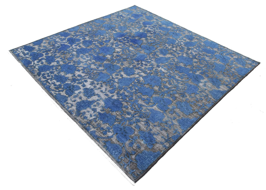 Afghan Oriental Rug 6'5" x 6'4" Hand-Knotted | No. AT49679