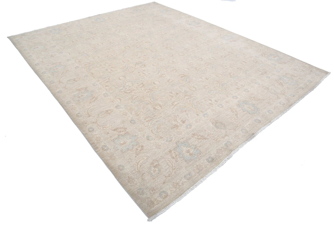 Afghan Serenity Rug 8' 3" x 10' 1" Hand-Knotted | No. AT49707