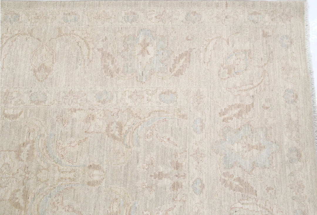 Afghan Serenity Rug 8' 3" x 10' 1" Hand-Knotted | No. AT49707