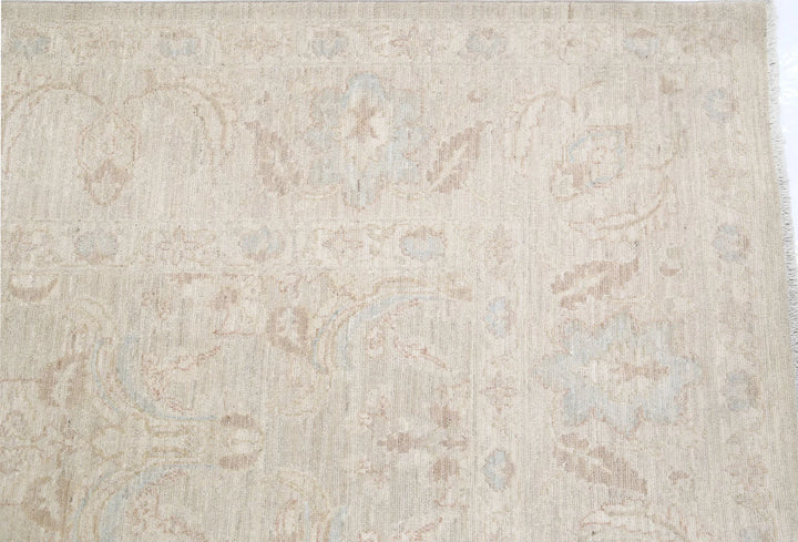 Afghan Serenity Rug 8' 3" x 10' 1" Hand-Knotted | No. AT49707