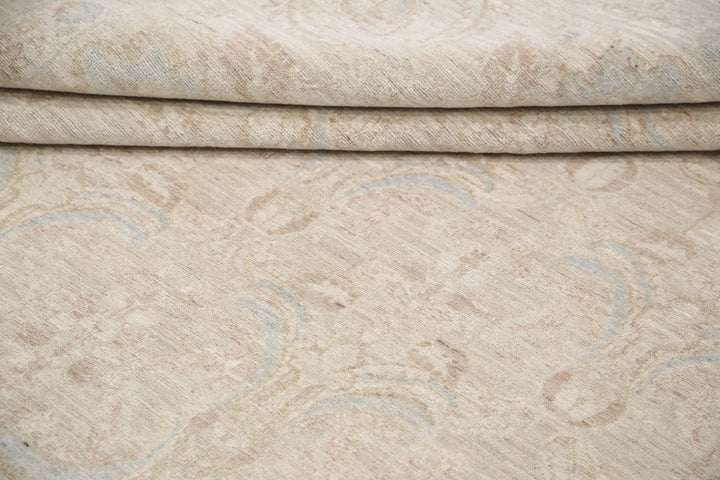 Afghan Serenity Rug 8' 3" x 10' 1" Hand-Knotted | No. AT49707