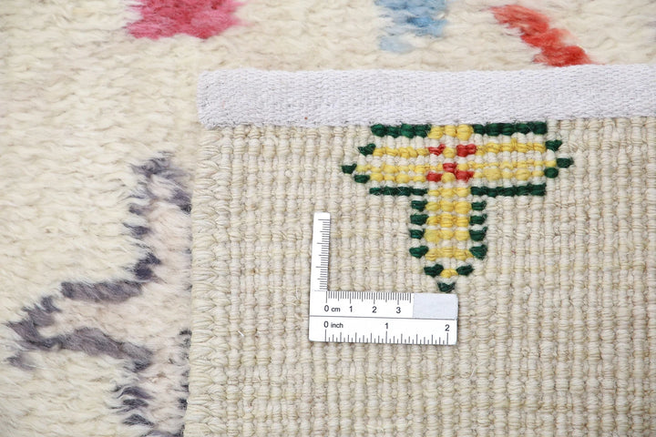 Afghan Tribal Rug 4' 11" x 7' 8" Hand-Knotted | No. AT49774
