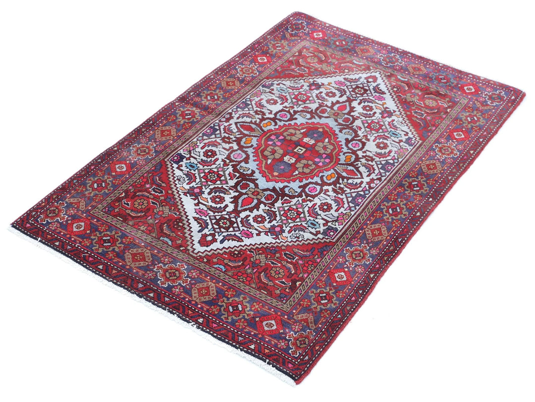 Persian Tabriz Rug 2' 7" x 4' 1" Hand-Knotted | No. AT49885