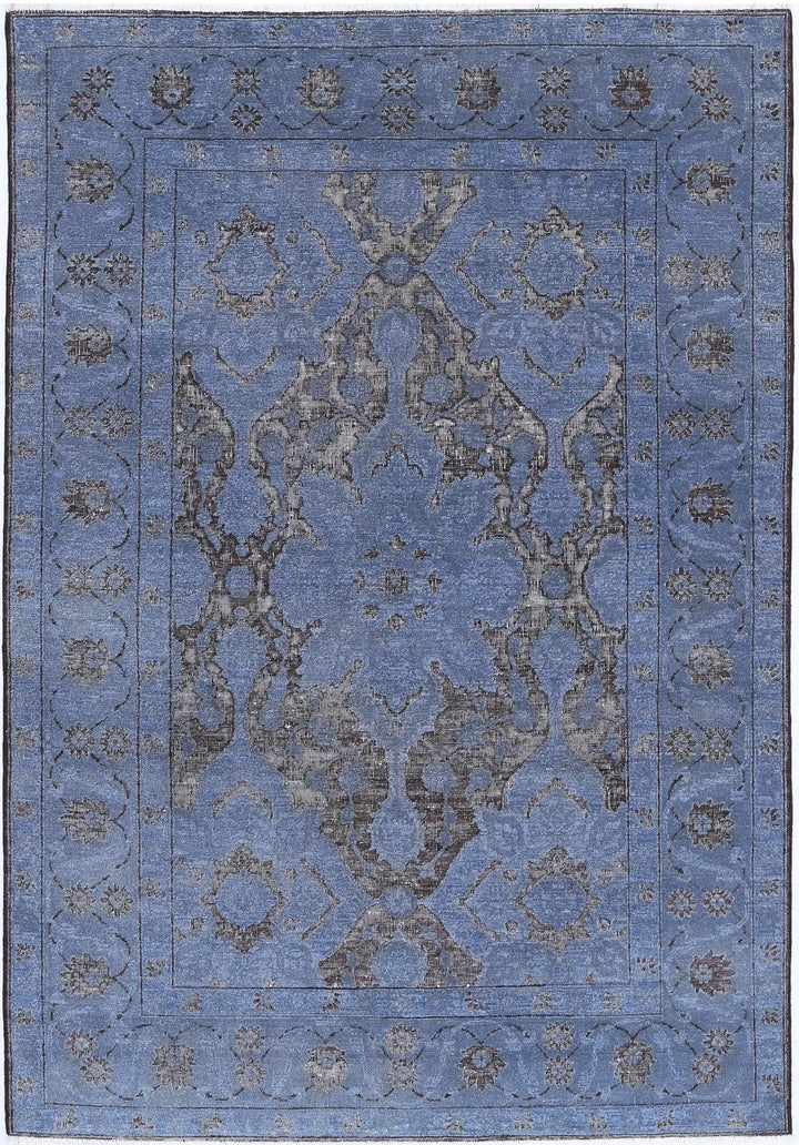 Afghan Oriental Rug 4' 1" x 6' 1" Hand-Knotted | No. AT49972