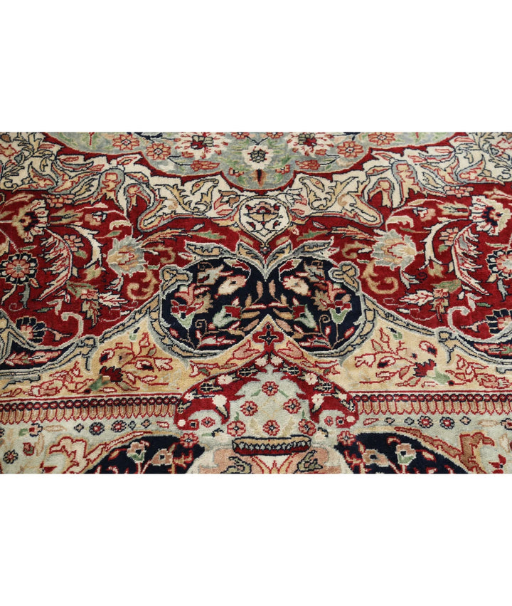 Persian Kashmar Rug 7' 9" x 11' 7" Hand-Knotted | No. AT50241