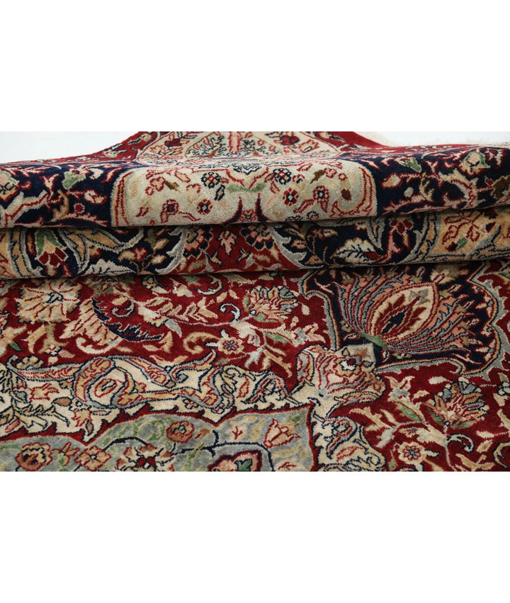 Persian Kashmar Rug 7' 9" x 11' 7" Hand-Knotted | No. AT50241
