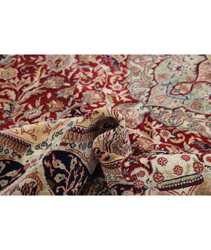 Persian Kashmar Rug 7' 9" x 11' 7" Hand-Knotted | No. AT50241