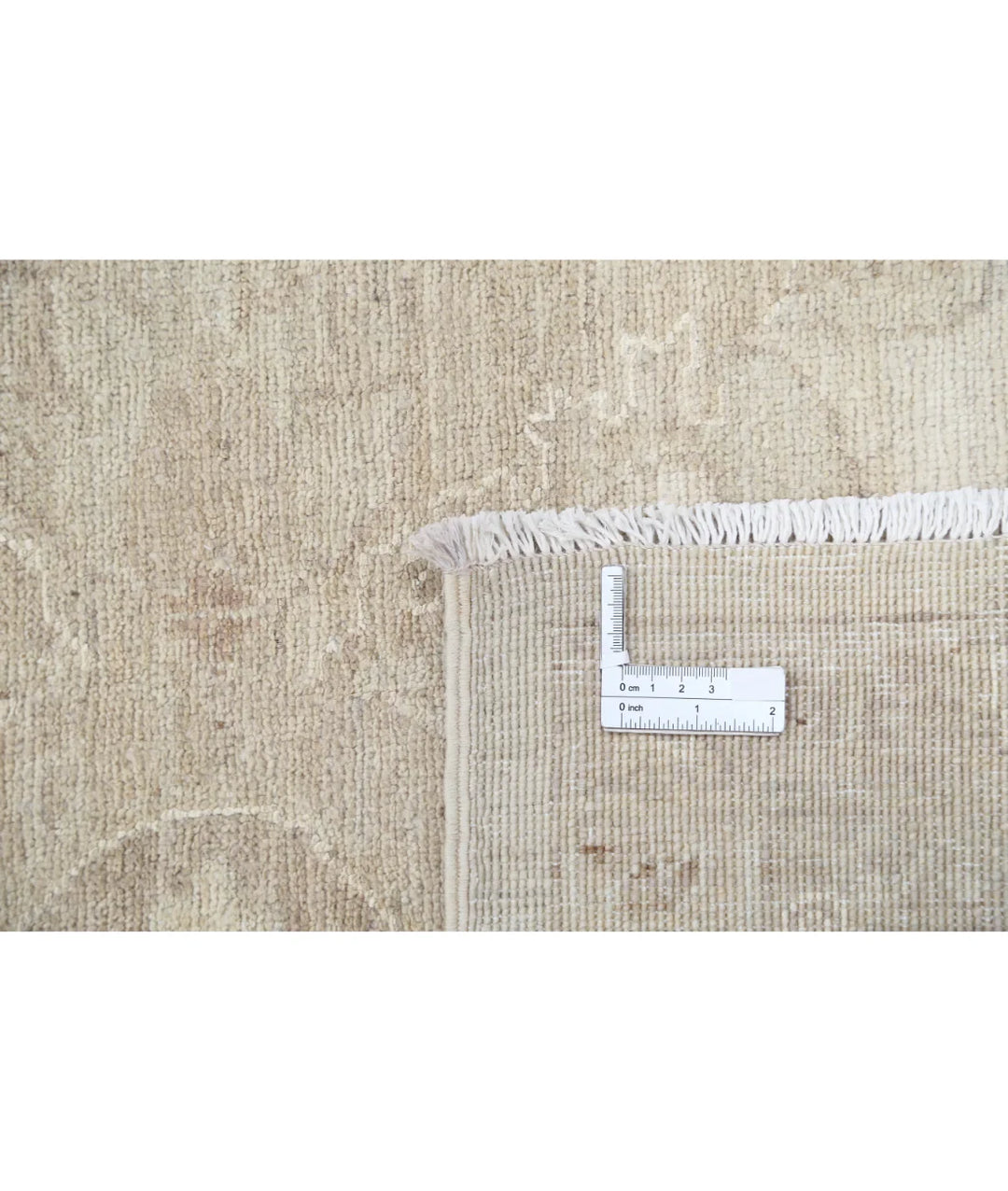 Brown Afghan Serenity Rug 9' 10" x 13' 4" Hand-Knotted | No. AT503908