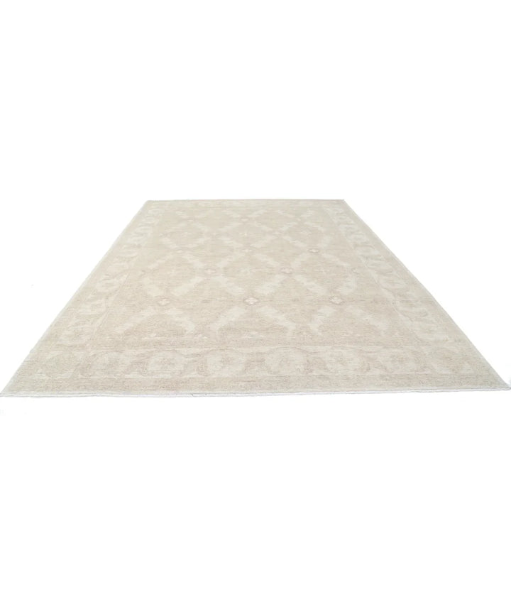 Brown Afghan Serenity Rug 9' 10" x 13' 4" Hand-Knotted | No. AT503908