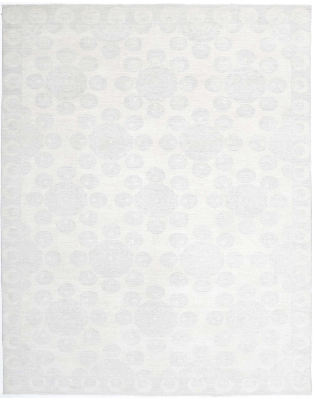 Afghan Serenity Rug 8' 11" x 11' 7" Hand-Knotted | No. AT50428