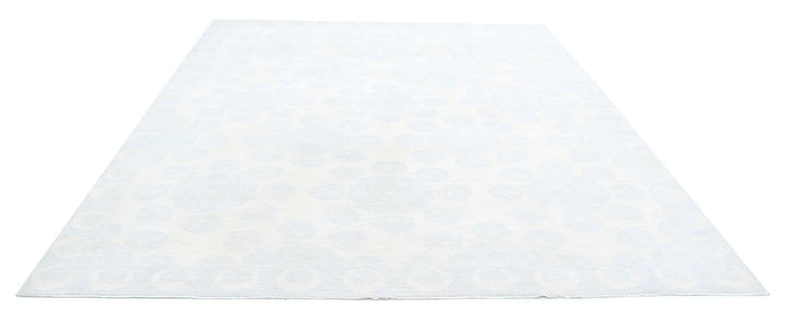 Afghan Serenity Rug 8' 11" x 11' 7" Hand-Knotted | No. AT50428