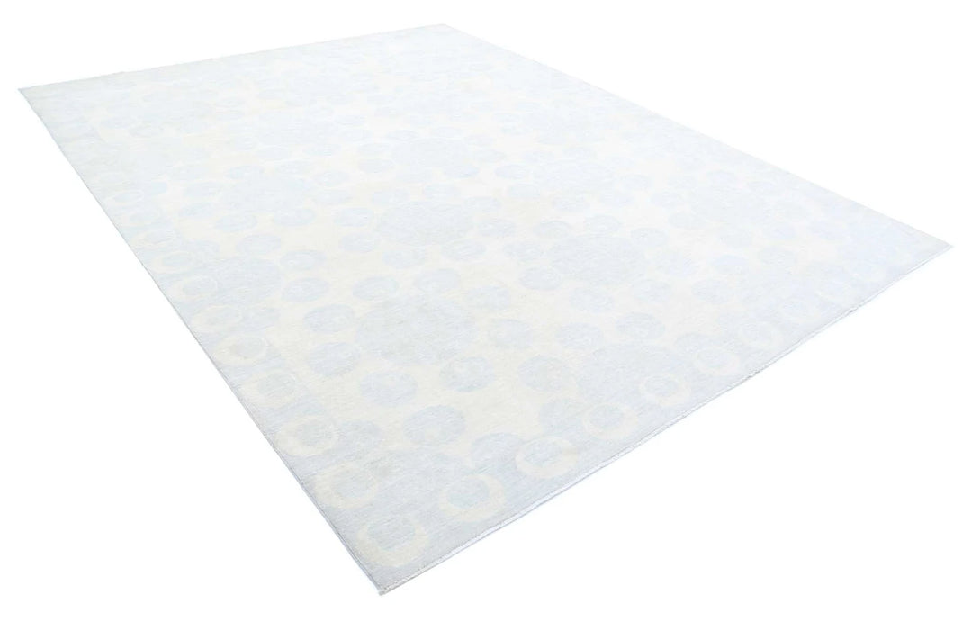 Afghan Serenity Rug 8' 11" x 11' 7" Hand-Knotted | No. AT50428