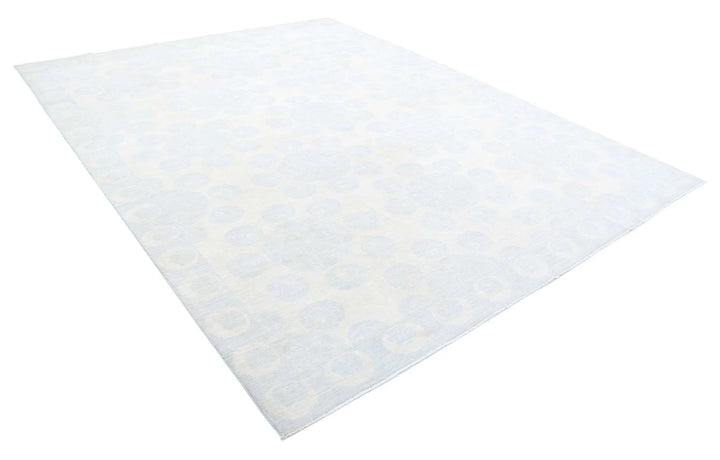Afghan Serenity Rug 8' 11" x 11' 7" Hand-Knotted | No. AT50428