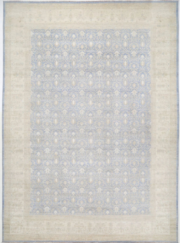 Afghan Serenity Rug 16' 0" x 21' 10" Hand-Knotted | No. AT50952