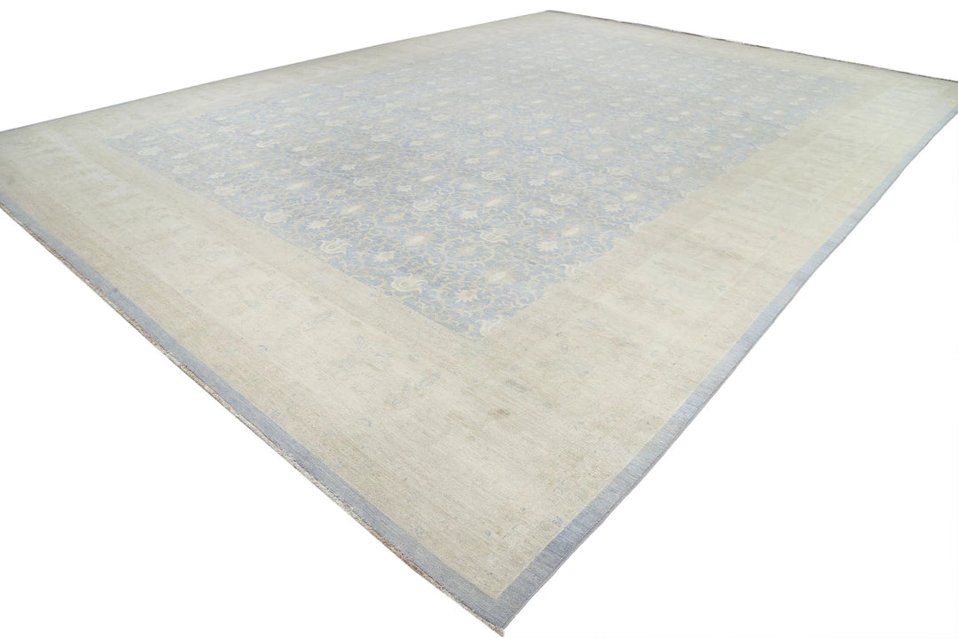 Afghan Serenity Rug 16' 0" x 21' 10" Hand-Knotted | No. AT50952