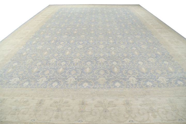 Afghan Serenity Rug 16' 0" x 21' 10" Hand-Knotted | No. AT50952