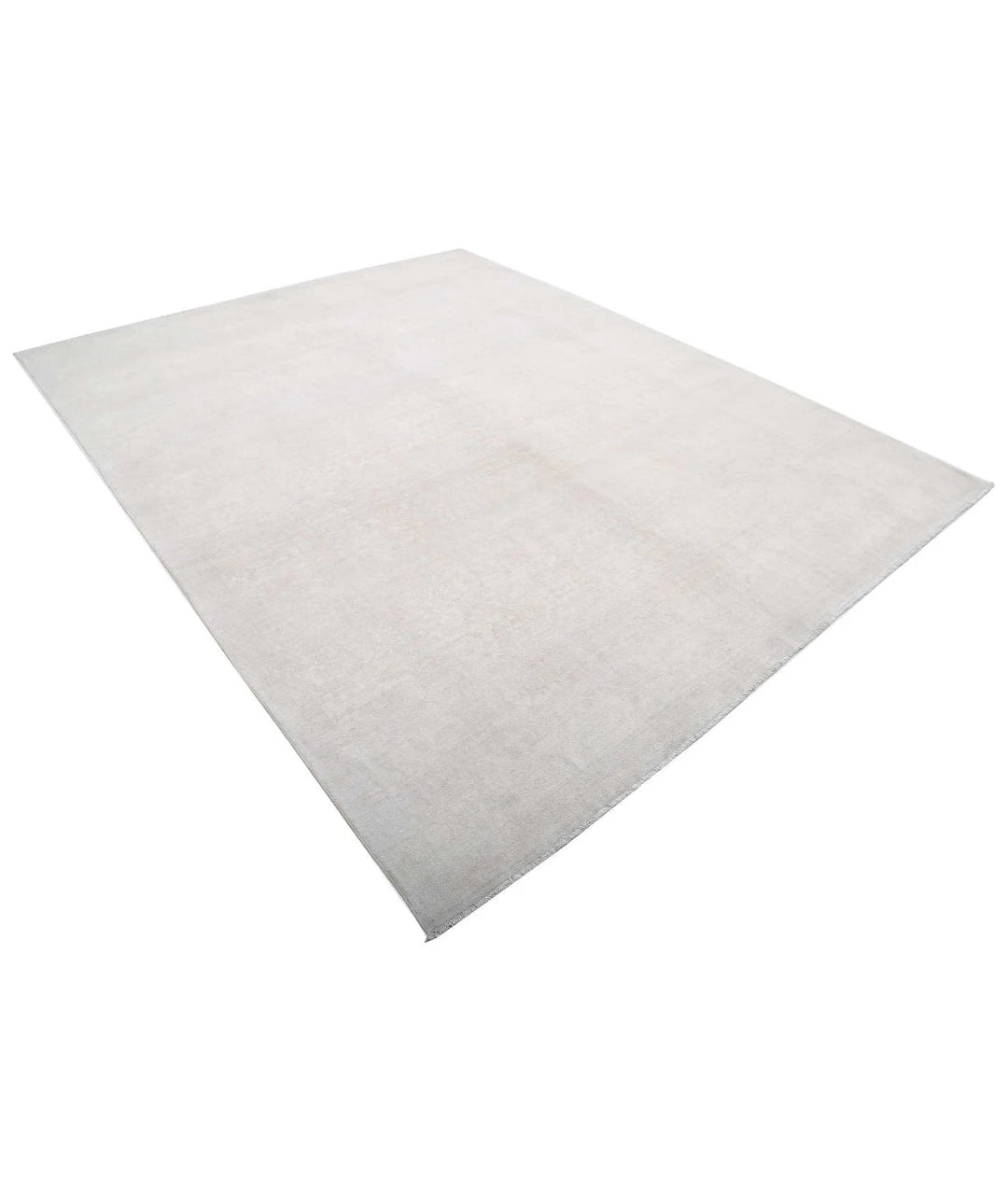 Ivory Afghan Ariana Rug 8' 1" x 9' 10" Hand-Knotted | No. AT50987