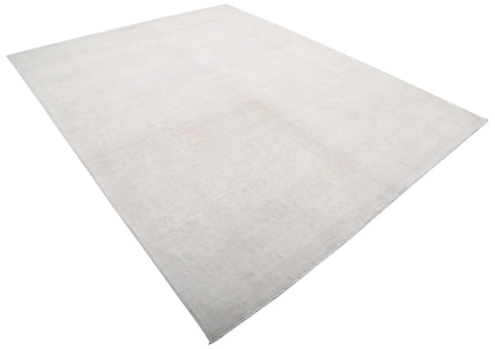 Ivory Afghan Ariana Rug 8' 1" x 9' 10" Hand-Knotted | No. AT50987