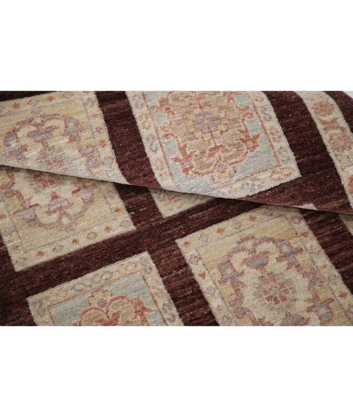 Brown Afghan Bakhtiari Rug 3' 0" x 5' 0" Hand-Knotted | No. AT50998