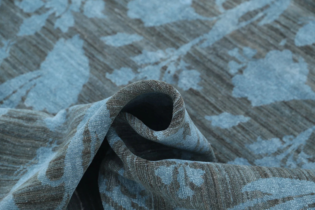 Afghan Overdye Rug 5' 4" x 7' 8" Hand-Knotted | No. AT51060