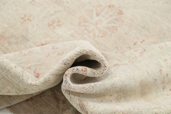 Afghan Serenity Rug 12' 6" x 16' 4" Hand-Knotted | No. AT51132
