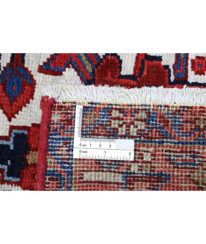 Persian Heriz Rug 8' 10" x 10' 11" Hand-Knotted | No. AT51155
