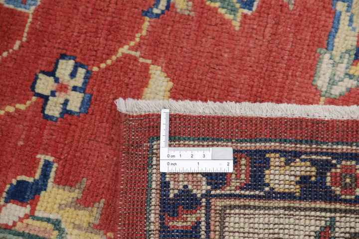 Afghan Ziegler Rug 6' 5" x 9' 8" Hand-Knotted | No. AT51201