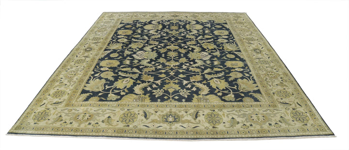 Indian Ziegler Rug 8' 4" x 9' 5" Hand-Knotted | No. AT51321