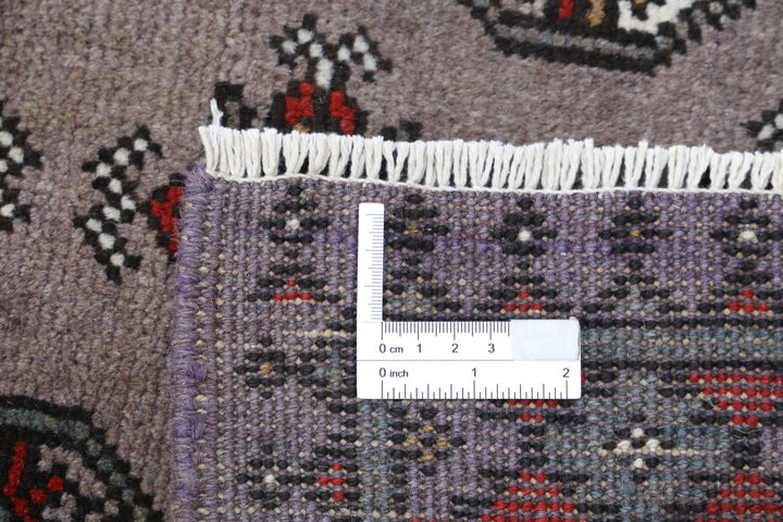 Afghan Revival Rug 6' 7" x 9' 4" Hand-Knotted | No. AT51445