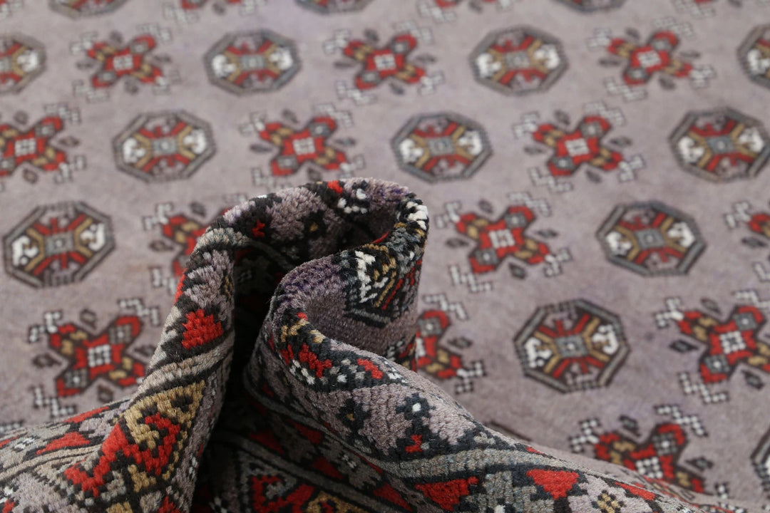 Afghan Revival Rug 6' 7" x 9' 4" Hand-Knotted | No. AT51445