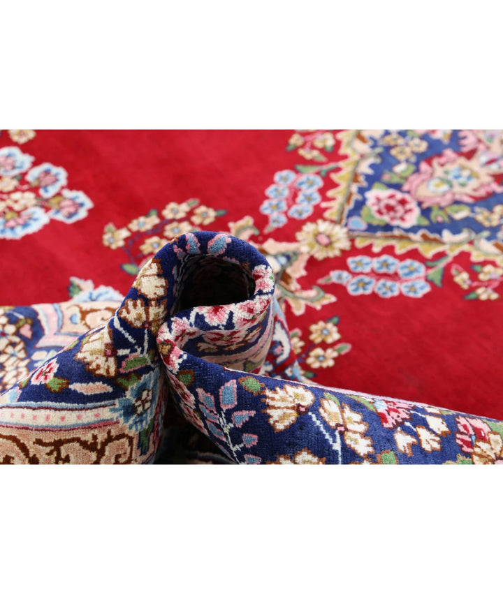 Persian Kerman Rug 9' 6" x 13' 2" Hand-Knotted | No. AT51467