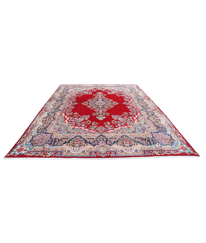 Persian Kerman Rug 9' 6" x 13' 2" Hand-Knotted | No. AT51467