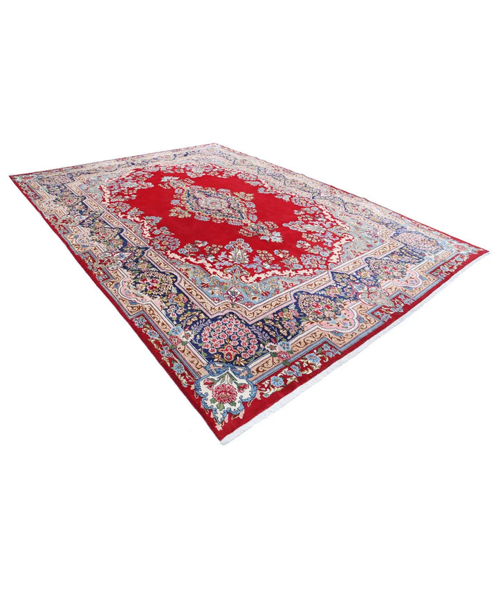 Persian Kerman Rug 9' 6" x 13' 2" Hand-Knotted | No. AT51467