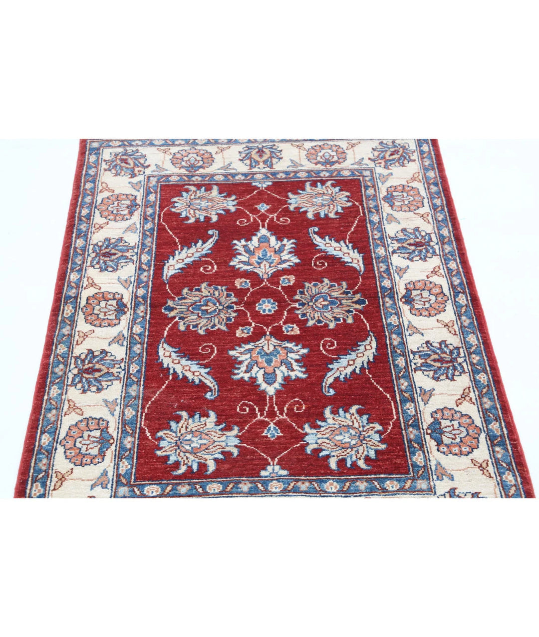 Afghan Ziegler Farhan Rug 2' 9" x 4' 0" Hand-Knotted | No. AT51474