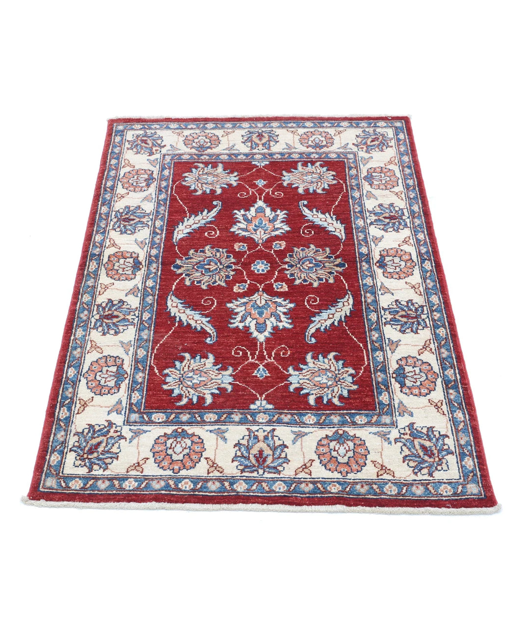 Afghan Ziegler Farhan Rug 2' 9" x 4' 0" Hand-Knotted | No. AT51474