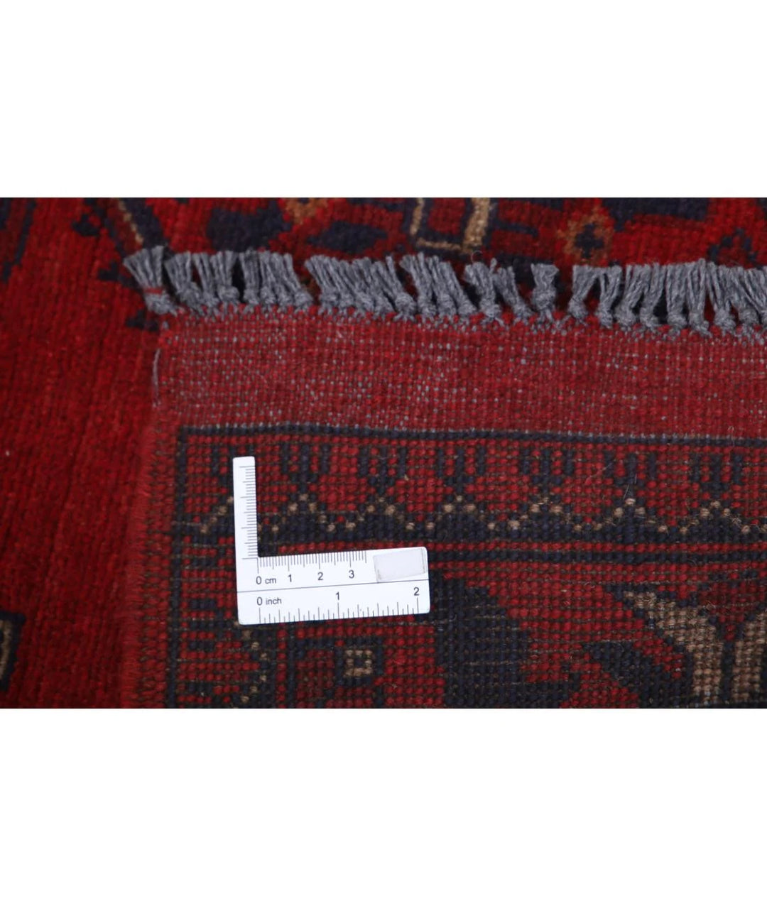 Afghan Khal Muhammadi Rug 3' 3" x 4' 6" Hand-Knotted | No. AT51496