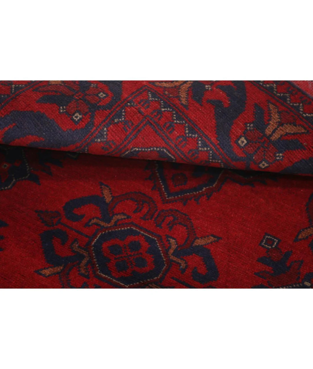Afghan Khal Muhammadi Rug 3' 3" x 4' 6" Hand-Knotted | No. AT51496