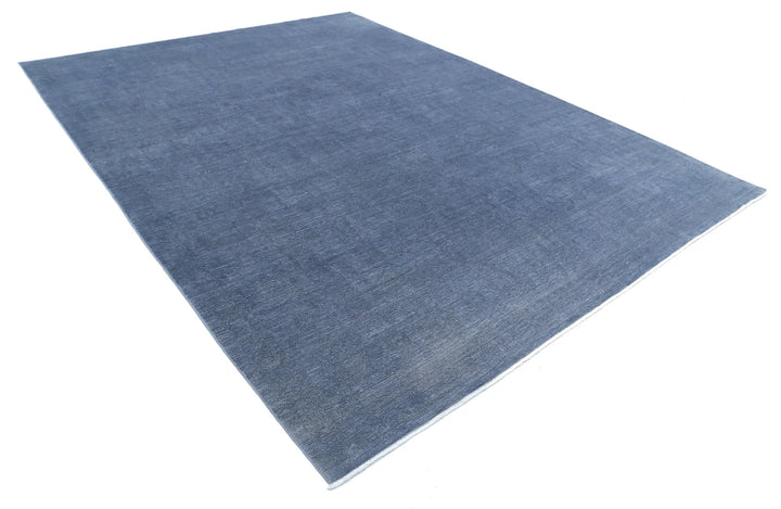 Afghan Overdye Rug 8' 10" x 11' 9" Hand-Knotted | No. AT51608