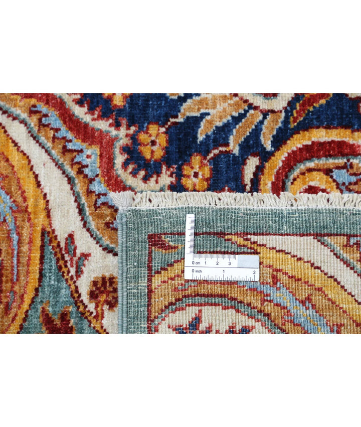 Afghan Oriental Rug 8' 7" x 9' 9" Hand-Knotted | No. AT51657