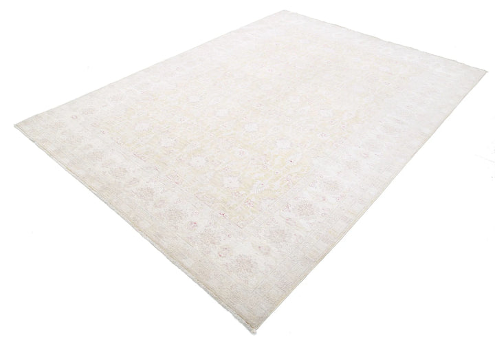 Afghan Serenity Rug 6' 3" x 8' 9" Hand-Knotted | No. AT51990