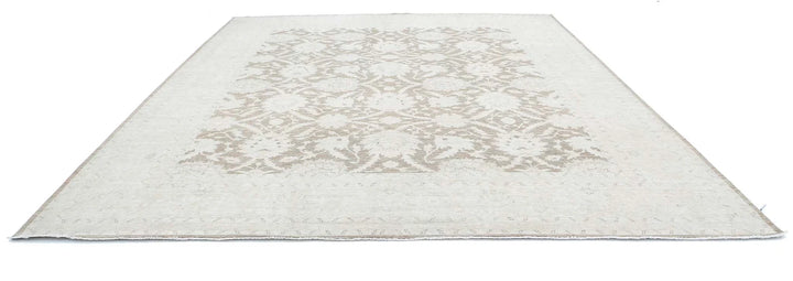 Afghan Serenity Rug 12' 0" x 14' 6" Hand-Knotted | No. AT52018