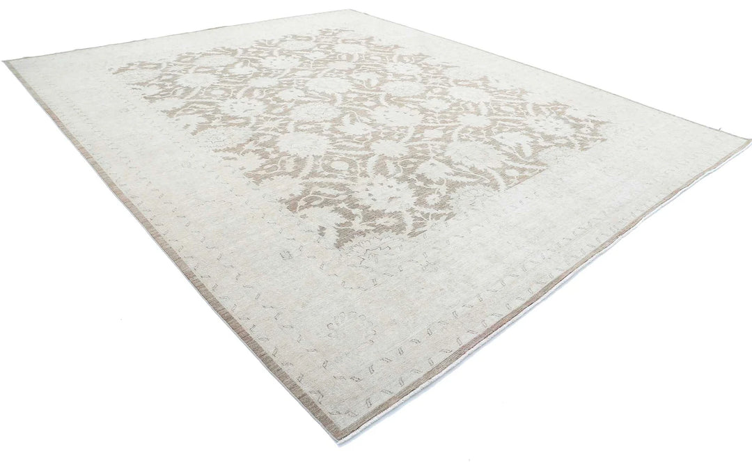 Afghan Serenity Rug 12' 0" x 14' 6" Hand-Knotted | No. AT52018