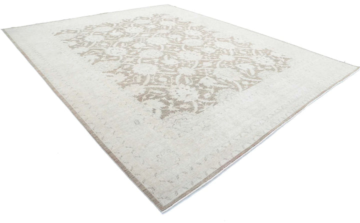 Afghan Serenity Rug 12' 0" x 14' 6" Hand-Knotted | No. AT52018