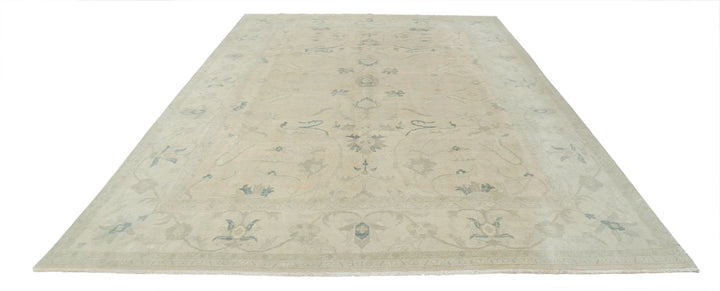 Indian Ziegler Rug 8' 11" x 12' 6" Hand-Knotted | No. AT52200