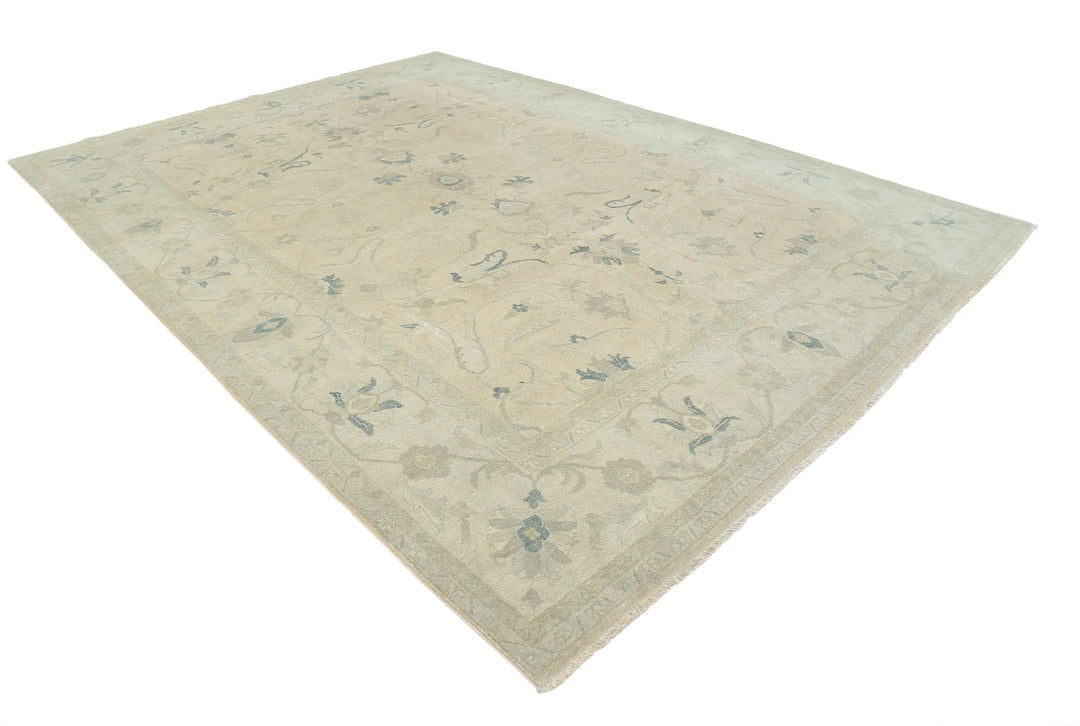 Indian Ziegler Rug 8' 11" x 12' 6" Hand-Knotted | No. AT52200