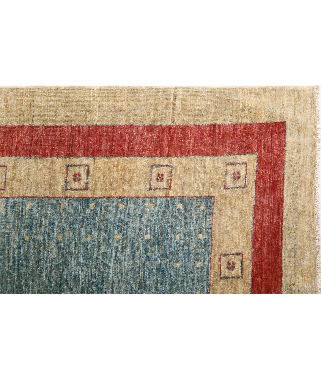 Afghan Modcar Rug 4' 10" x 6' 4" Hand-Knotted | No. AT52297